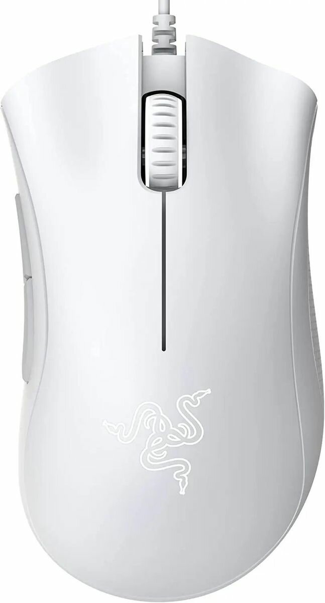 Мышь Razer DeathAdder Essential, игровая, оптическая, проводная, USB, белый [rz01-03850200-r3c1]