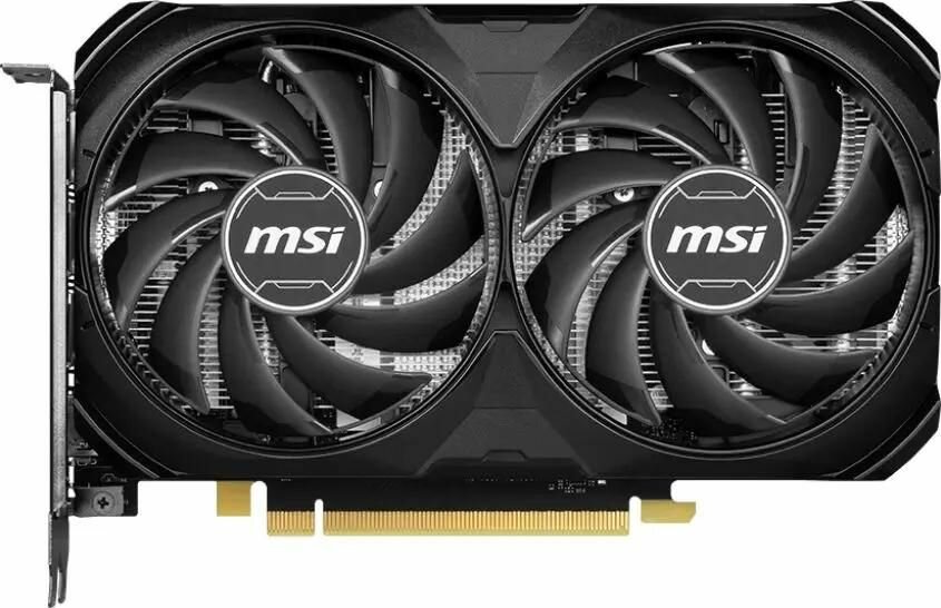 Видеокарта MSI NVIDIA GeForce RTX 4060TI RTX 4060 Ti VENTUS 2X BLACK 16GOC 16ГБ Ventus 2X Black, GDDR6, OC, Ret [rtx 4060 ti ventus 2x bl16g oc]