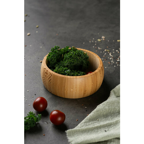 Миска TAVOLONE Troms бамбук 15х5 см 986₽