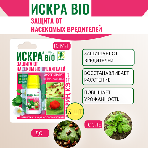 Средство для защиты от насекомых Искра Bio