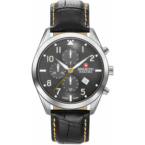 Наручные часы Swiss Military Hanowa, серебряный