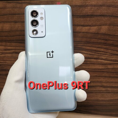 Крышка для OnePlus 9RT оригинальная (заднее стекло) цвет: серебро