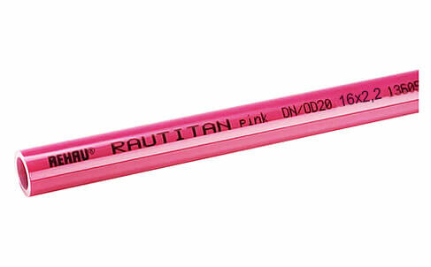 REHAU RAUTITAN pink+ труба отопительная 16х22 мм