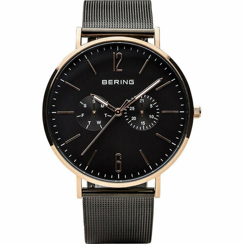 фото Наручные часы bering, золотой, черный