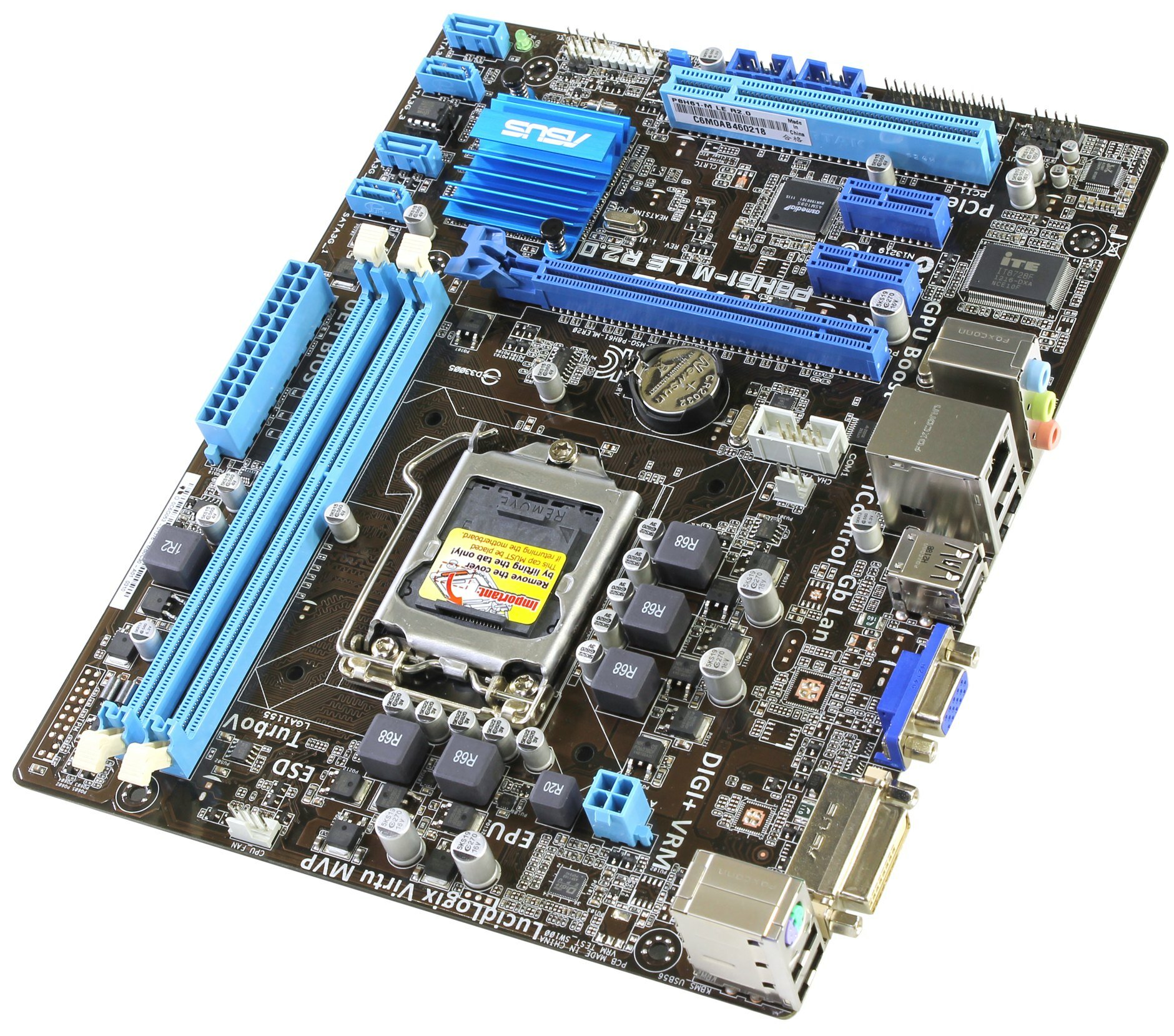 ASUS P8H61-M LGA1155 материнская плата