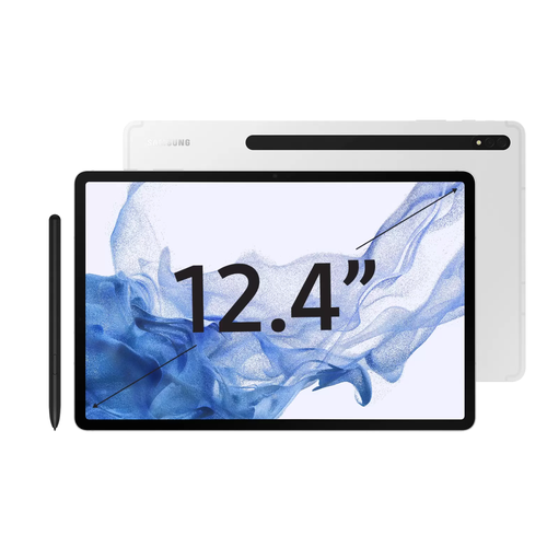 124 Планшет Samsung Galaxy Tab S8 2022 8256 ГБ Wi-Fi Cellular стилус Android 12 серебро 7990000₽