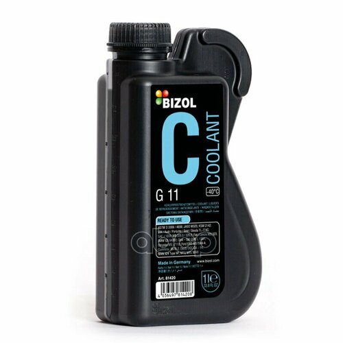 Антифриз Coolant G11(-40) (1Л) BIZOL арт. 81420