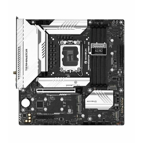 Материнская плата Maxsun (MS-TERMINATOR Z790M D5 WIFI) pcie 1 to 4 pci express 1x slots riser card mini itx to external 4 pci e slot adapter pcie port multiplier card q21533