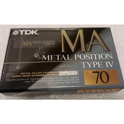 Аудио кассета TDK MA70 metal type IV