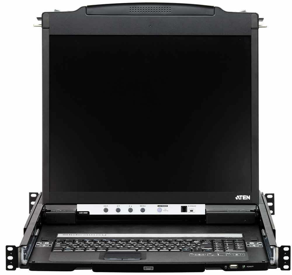 Консоль KVM ATEN CL5800NR LCD 17" - фото №5