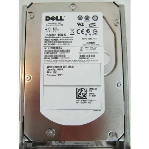 Жесткий диск Seagate Cheetah 15K5 1468Gb U300150008Mb Dual Port SAS 35 9Z2066-054 1479800₽