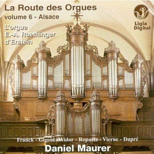 AUDIO CD Daniel Maurer: La Route Des Orgues, Vol. 6. 1 CD