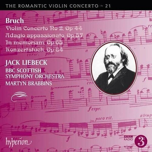 AUDIO CD The Romantic Violin Concerto 21 - Bruch. 1 CD