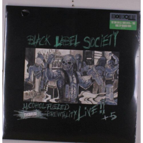 Виниловая пластинка Black Label Society - Alcohol Fueled Brewtality Live! +5 (180g) (Colored Vinyl) (2 LP)