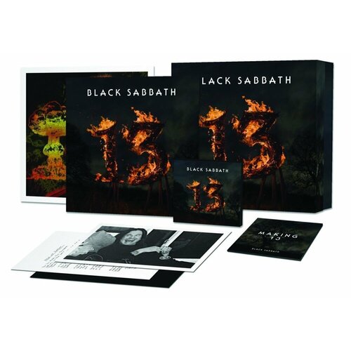 Виниловая пластинка Black Sabbath: 13 (180g) (Strictly Limited Super Deluxe Edition) (LP + 2CDs + DVD)