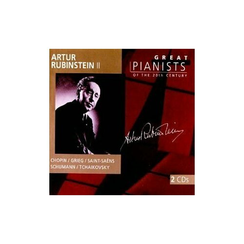 AUDIO CD Robert Schumann: Great Pianists of the 20th Century - Arthur Rubinstein, Vol.2