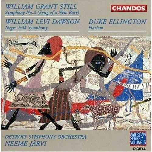 AUDIO CD Still / Dawson / Ellington: Orchestral Works. / Detroit Symphony Orchestra. Neeme Jarvi svendsen two symphonies neeme jarvi
