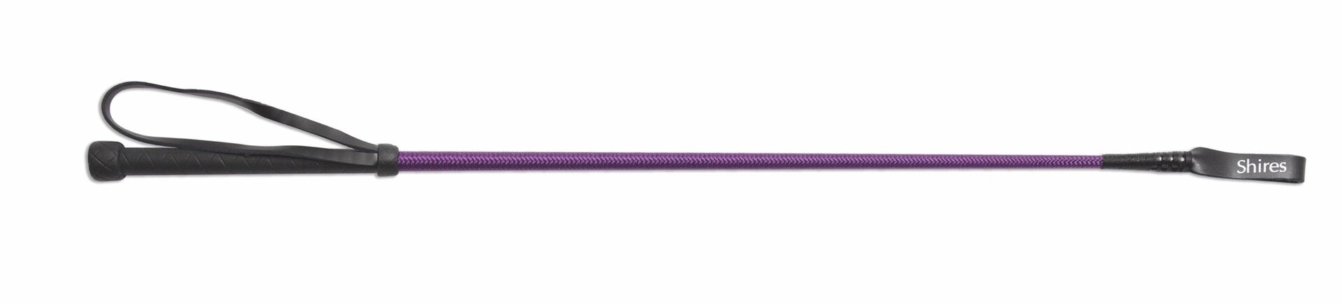 Хлыст для верховой езды SHIRES "Stem", 60 см, фиолетовый (Великобритания)