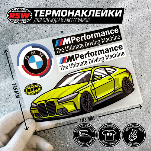 Термонаклейка BMW M4 M performance