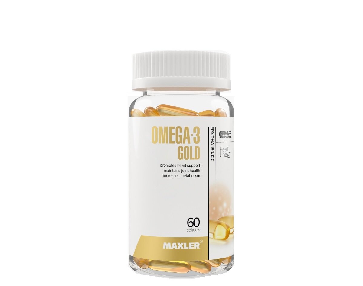 Maxler Omega-3 Gold USA 60 капс (Maxler)