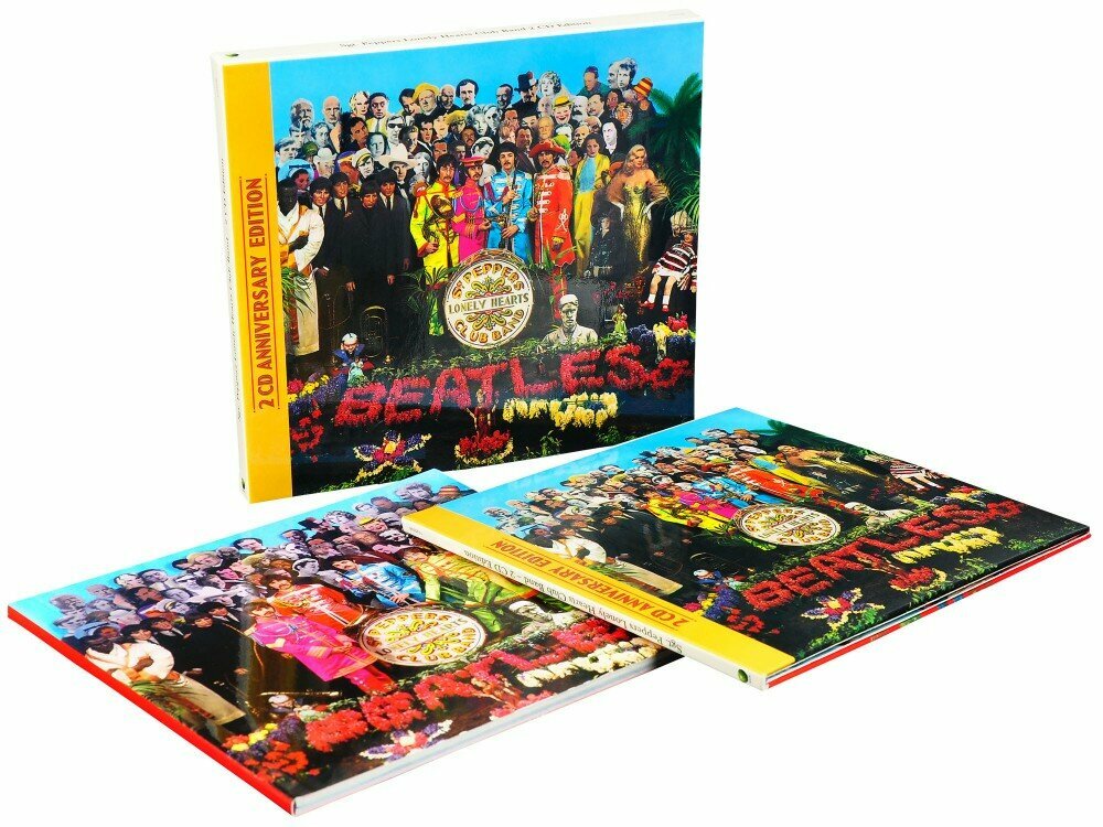 Компакт-диски, APPLE RECORDS, THE BEATLES - Sgt. Pepper's Lonely Hearts Club Band (2CD) Медиа - фото №8