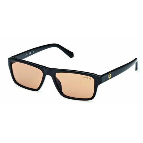 Солнцезащитные очки GUESS, черный солнцезащитные очки guess gus 8265 01e прямоугольные оправа пластик для мужчин черный