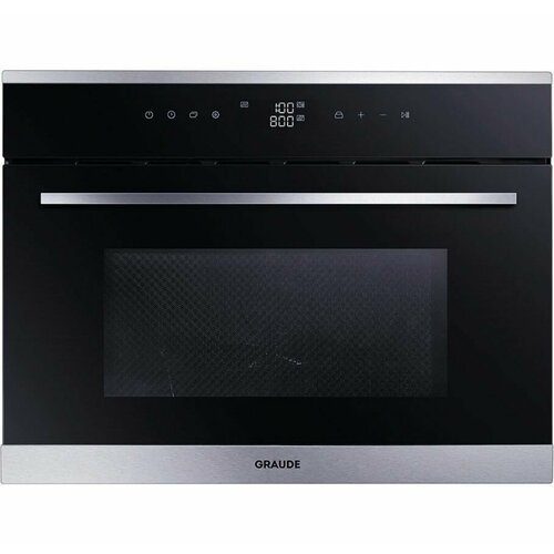 Компактный духовой шкаф с СВЧ и грилем Graude PREMIUM BWG 450 E черныйнержавеющая сталь объем 38 л сенсорное управление Easy Control 7499000₽
