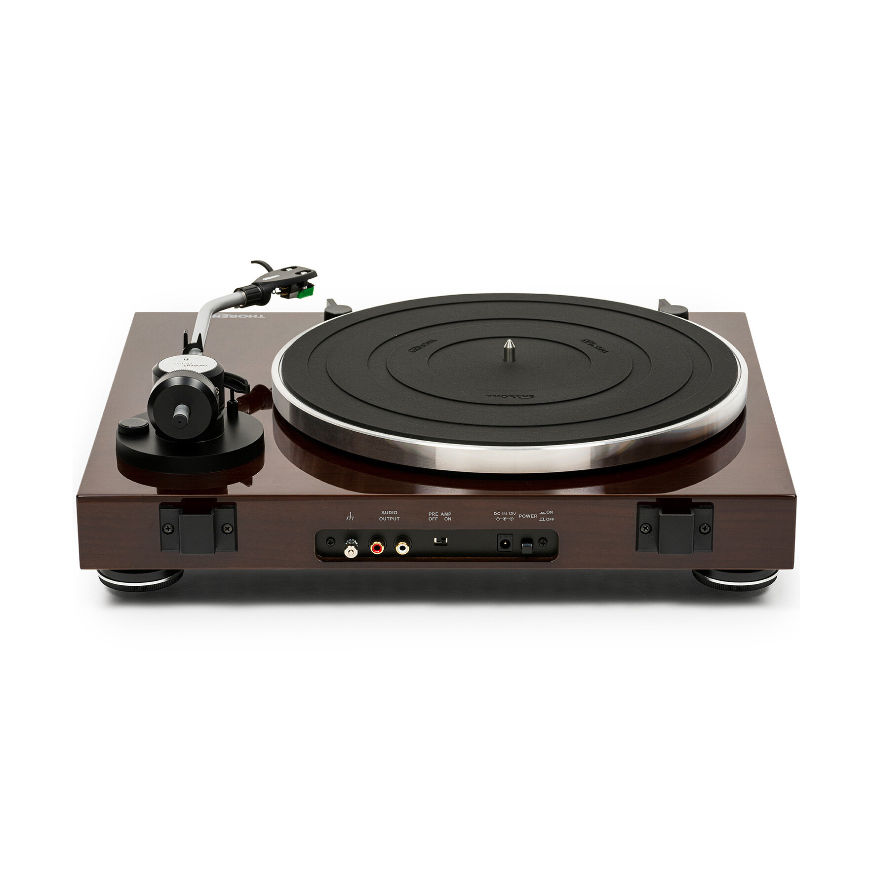 Thorens TD-204 walnut проигрыватель винила — фото 13
