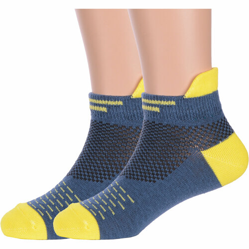 фото Носки борисоглебский трикотаж 2 пары, размер 14-16, синий