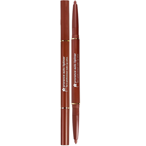 Prorance~Двухсторонний карандаш для губ, тон 21~Color Auto Lipliner Pencil Nude Brown