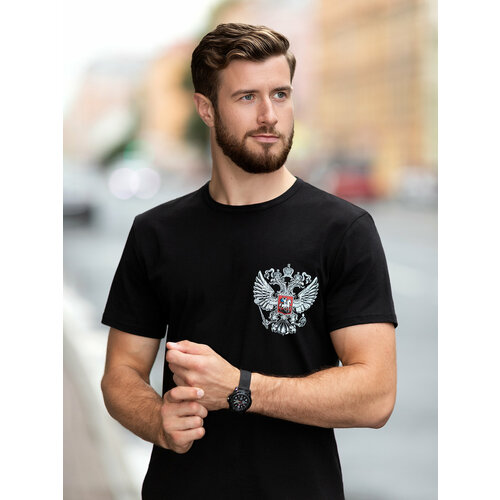 фото Футболка, размер m, черный mixfix