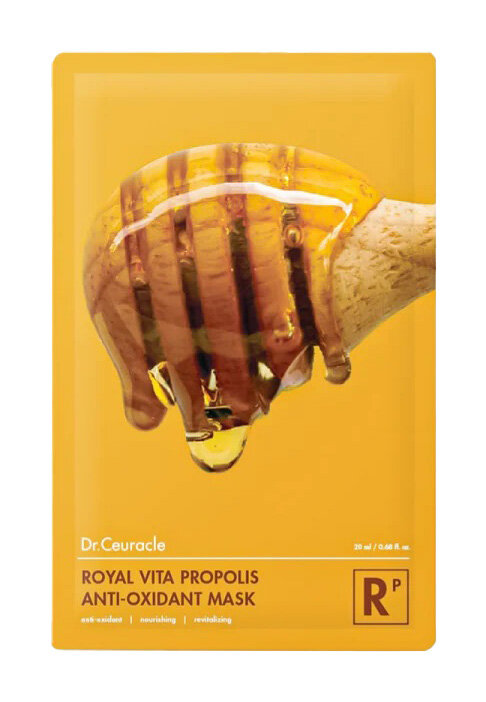 Dr. Ceuracle Тканевая маска с прополисом Antioxidant Mask, 30 мл (Dr. Ceuracle, Royal Vita Propolis) - фото №19