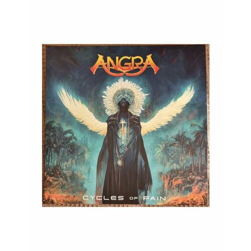 angra cycles of pain coloured 2lp 2023 yellow white splatter limited виниловая пластинка 4251981704661, Виниловая пластинка Angra, Cycles Of Pain (coloured)