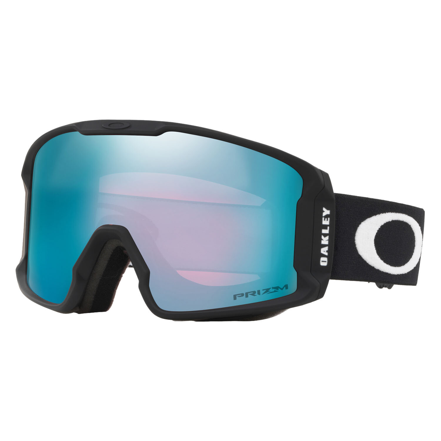 Маска горнолыжная Oakley Line Miner Youth Matte Black/Prizm Snow Sapphire Iridium (2021)