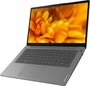 15.6" Ноутбук Lenovo IdeaPad 3 15ITL6 82H801VXUE, Intel Core i3-1115G4 (3.0 ГГц), RAM 4 ГБ, Intel UHD Graphics, Без системы, (2003006569418,196119017906), Серый, Русская раскладка