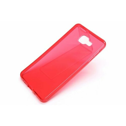 Накладка силикон Gecko для Samsung A520F Galaxy A5 (2017) прозрачная красная