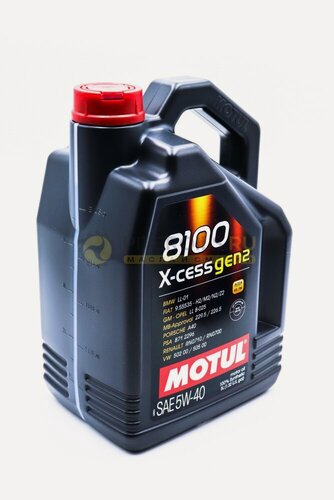 Изображение товара MOTUL 8100 X-cess gen2 SAE 5W-40 5л 102870/111682/109776