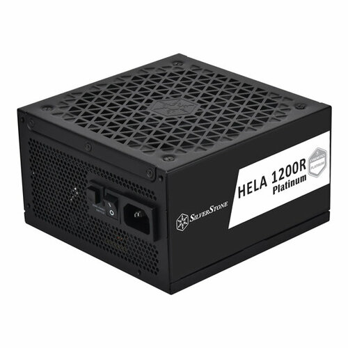 SilverStone Блок питания 1200Вт SilverStone HELA 1200R Platinum SST-HA1200R-PM ATX12V V3.0 (20/24+4/8+6/8pin+12/4pin, вентилятор d135мм) + кабель питания (ret) блок питания silverstone sst da650 650w