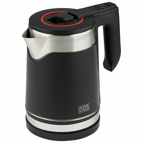 Чайник электрический Homestar HS-1038 18 л чёрный двойной корпус 1884₽
