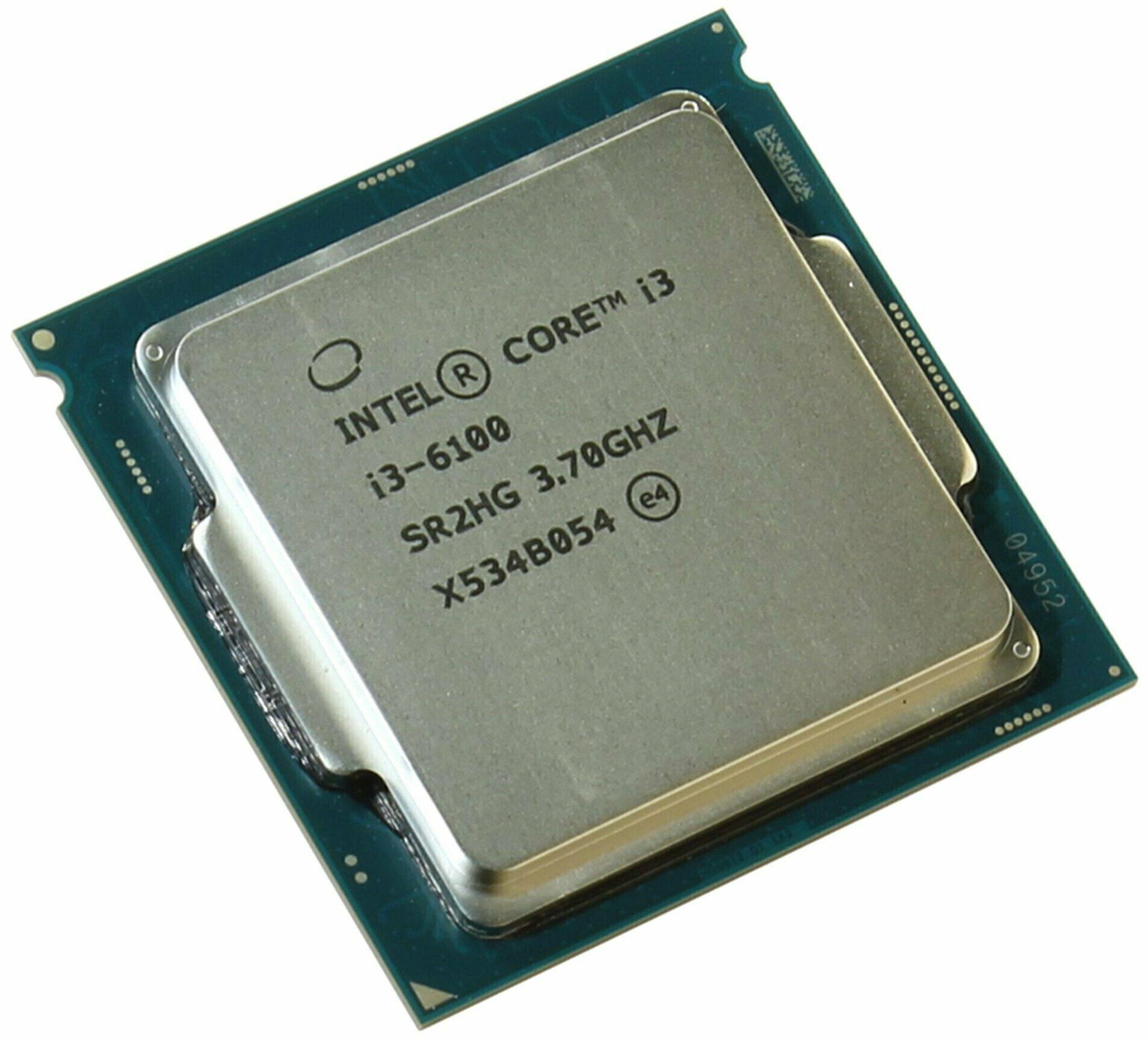 Процессор Intel i3 6100 OEM (без кулера)