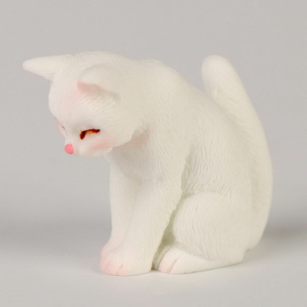 Миниатюра кукольная "Котик", набор 2 шт, размер 1 шт. 2 x 3.5 x 3 см