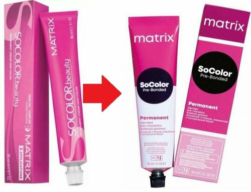 Matrix Socolor Beauty стойкая крем-краска для волос Dream age, 7M блондин мокка