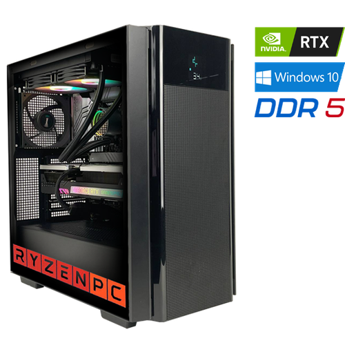 Настольный компьютер RyzenPC GAME 83511885 (AMD Ryzen 7 7700 3.8 ГГц, AMD B650, 64 DDR5, SSD: 1000 Гб, SSD: 2000 Гб, NVIDIA GeForce RTX 4070 12 Гб, WI-FI, Без привода, 850 Вт, Deepcool CH510 Mesh Digital, Windows 10 Home) настольный компьютер ryzenpc game 83510925 amd ryzen 7 7700 3 8 ггц amd b650 16 ddr5 ssd 2000 гб hdd 1000 гб nvidia geforce rtx 4070 12 гб wi fi без привода 850 вт deepcool ch510 mesh digital windows 10 home