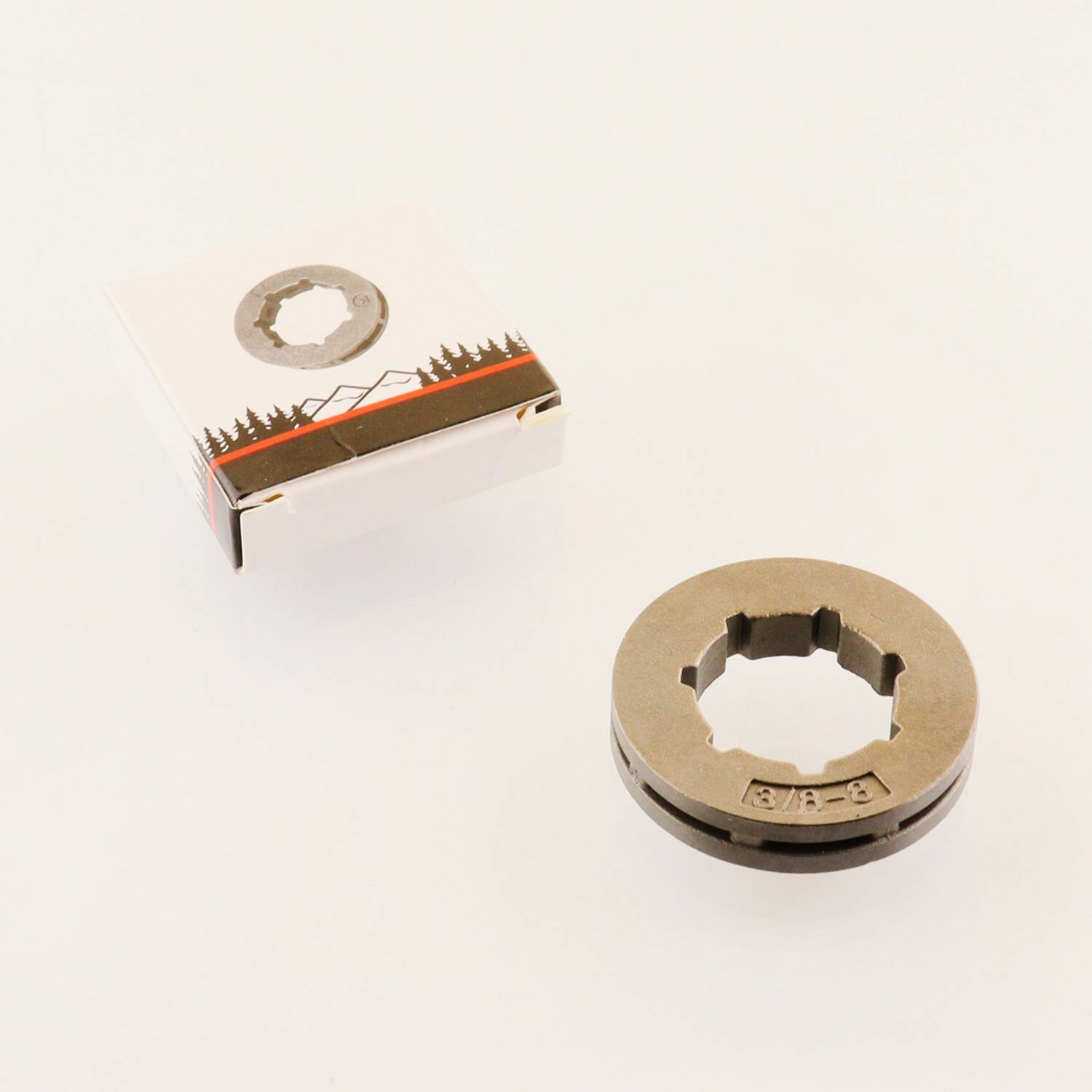 фото Звезда бензопилы (венец привода) 3/8-8 Stihl MS 361, 440, 460, 660, 650, HUSQVARNA 365 "WOODMAN"