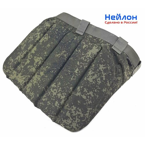 фото Эргономичное туристическое сиденье пятиточечник, хоба, нейлон кордон, цвет цифра пиксель емр, толщина 2см toolroll