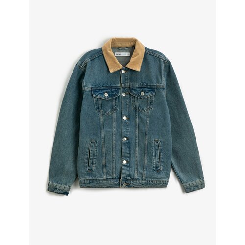 фото Куртка koton, размер xl, темно-синий