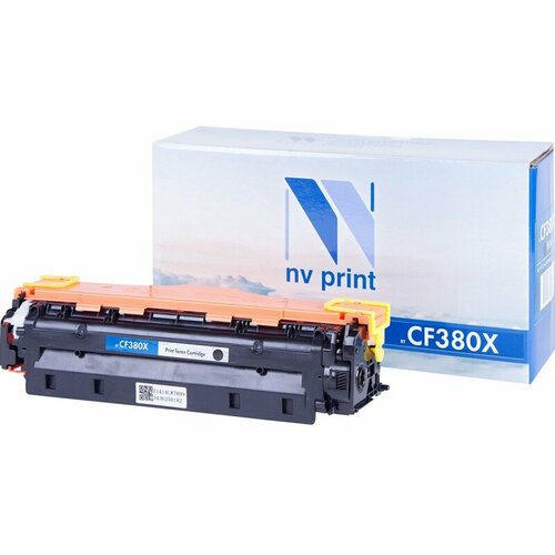 Тонер-картриджи Nv-Print NV-CF380XBk картридж nvp совместимый nv 106r04057 black