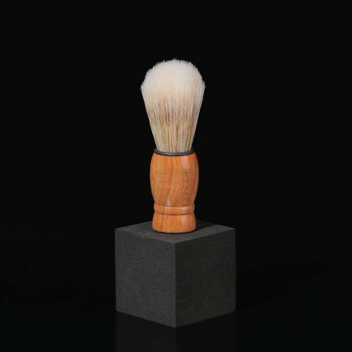 Помазок для бритья, деревянный, цвет бежевый (арт. 1492253)