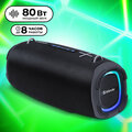 Колонка портативная музыкальная bluetooth, беспроводная с блютуз Defender BEATBOX 80, 80Вт, с подсветкой, IPX6, EQ, USB, TF, AUX, мощная батарея, Эквалайзер