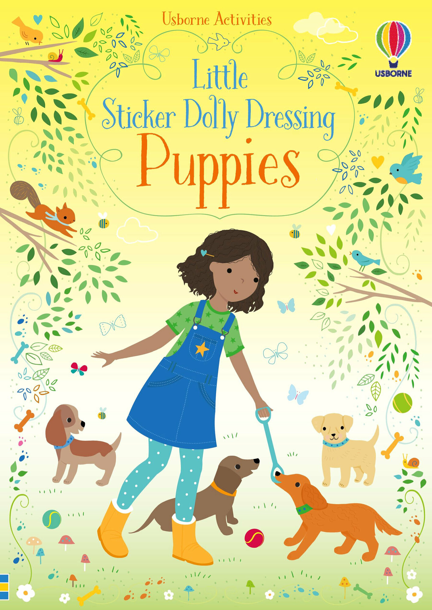 Little Sticker Dolly Dressing. Puppies / Книга на Английском